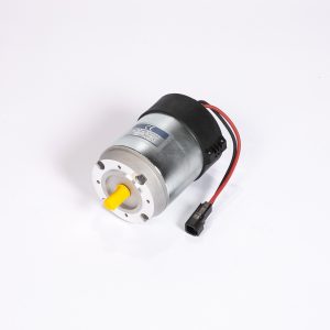 ELECTRIC MOTOR 360W 24VDC 3000RPM WITH DEUTSCH DTP04 2 PIN MALE CONNECTOR