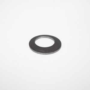 END PLATE BLACK WITH HOLE 44.5MM - 3/4"
