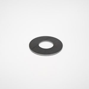 END PLATE BLACK WITH HOLE 51-1"