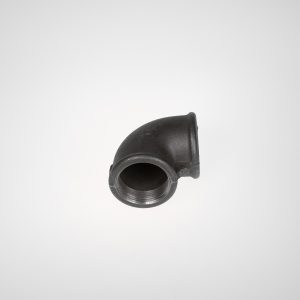 90 DEG ELBOW FEMALE (BLACK) 1 1/2"