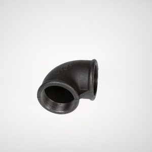 90 DEG ELBOW FEMALE (BLACK) 2 1/2"