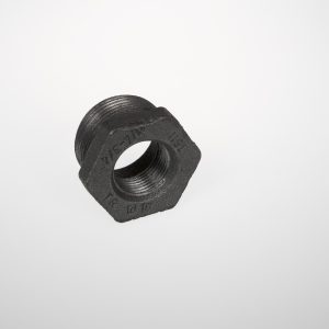 REDUCING HEX BUSH M/F (BLACK) 1 1/2 X 1 1/4"
