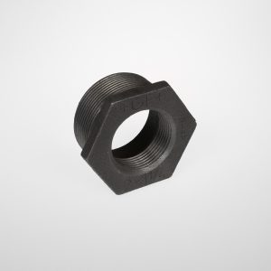 REDUCING HEX BUSH M/F (BLACK) 2 X 1/2"