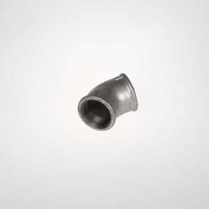 45 DEG BEND FEMALE (GALVANIZED) 1 1/4"