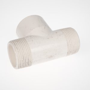 PVC TEE 90 DEG 1 1/4" X 40MM X 1 1/4" 10 BAR