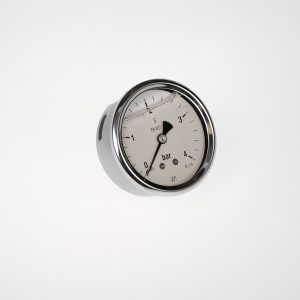 GLYCERINE FILLED PRESSURE METER 0 - 4 BAR BACK ENTRY