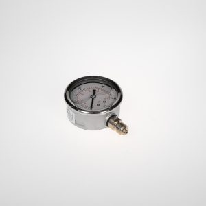 GLYCERINE FILLED PRESSURE METER 0 - 25 BAR WITH BOTTOM ENTRY