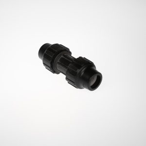 BLACK PE COUPLING 16MM