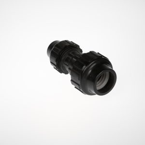 BLACK PE REDUCING COUPLING 32 X 25MM