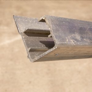 ALUMINIUM TOP PROFILE T/HUNG DOOR @7100 MM