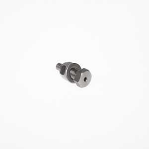 HOLLOW BOLT M8 WITH WASHER AND LOCKNUT STAINLESS STEEL